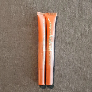 (2) Revlon Kiss Plumping Lip Creme-510 Nude Honey
